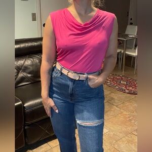 NWOT Susina Pink Top